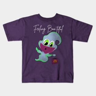 Feeling Boo-tiful! Trick-Or-Treating Ghost Kids T-Shirt